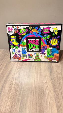 Authentic NeeDoh Holiday Advent Calendar 2026