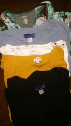 blouses and shorts