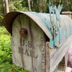 Mailbox With The Post