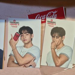 Korea BTS Boy band V Taste Icon Postcard Pack Coca-cola Coke Limited Collection