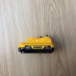 Dewalt 12volt 2Ah battery