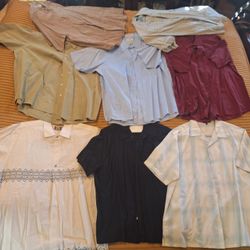 MEN'S XL SHORT-SLEEVED SHIRTS LOT