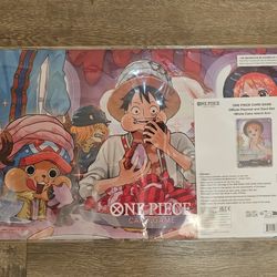 One Piece Card Game - Whole Cake Island - Playmat And Card