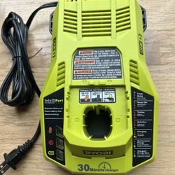 Ryobi ONE+ 18V Charge Center Battery Charger for All One+ Batteries Brand New