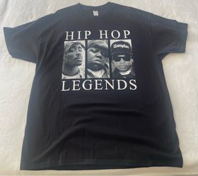 Hip-Hop Legends (2Pac, The Notorious B.I.G. & Eazy-E) T-Shirt (2XL)