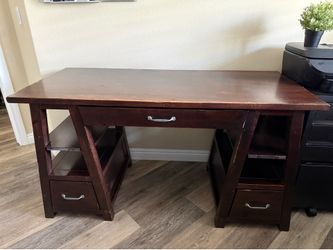 Solid Wood Executive Desk