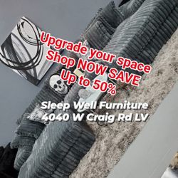 ✨️ 12ft Sectional Sofa ✨️ Furniture Queen Bedrooms, Dining Avail 