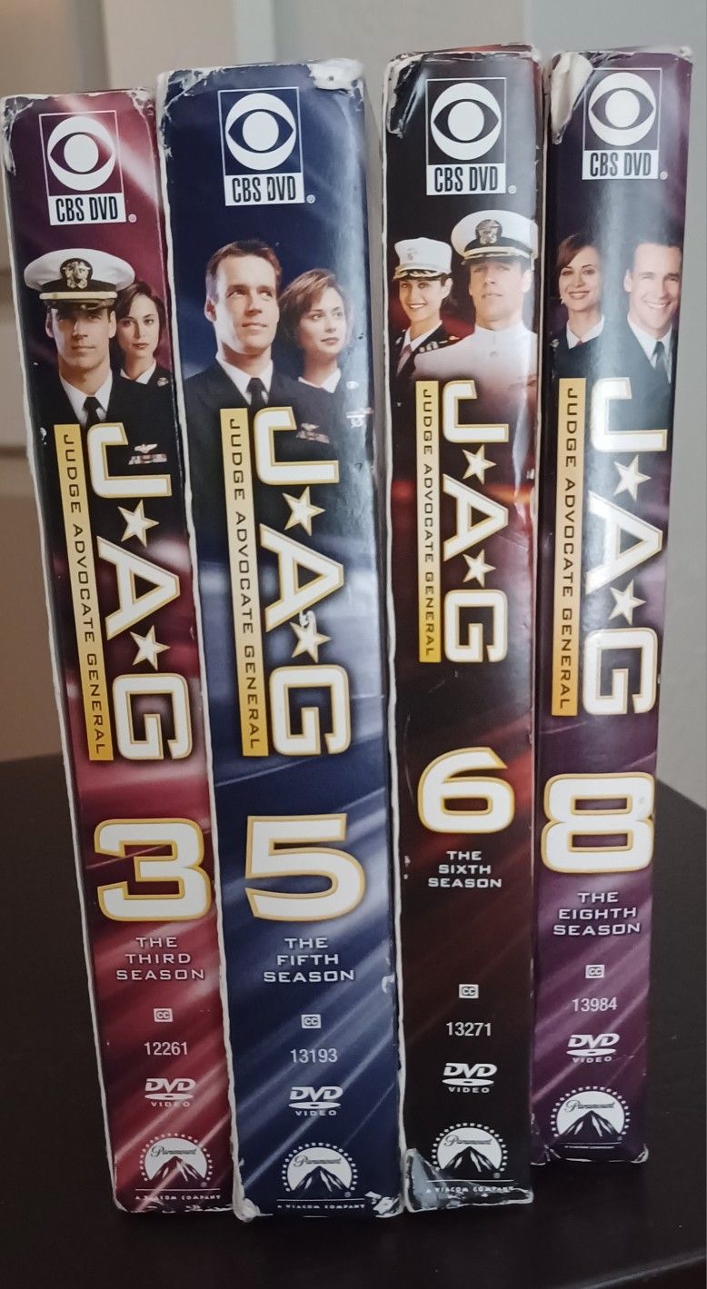 "JAG"  Seasons 3,5,6,8 