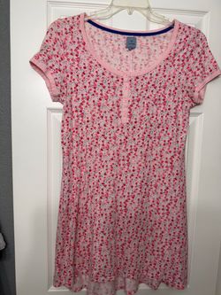 Jane and Bleecker Floral Sleep Shirt Nightgown
