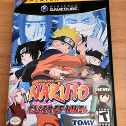 Naruto Clash of Ninja Game Cube Game