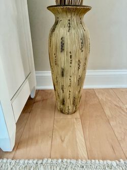 18” Melamine Floor Vase, New