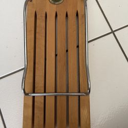Wooden Pants Rack