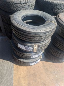 New st 235/80/16 advanta 14 ply tires