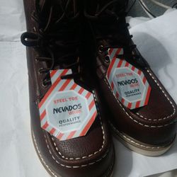 New Steel Toe Boots 