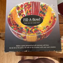 Fill A Bowl. 