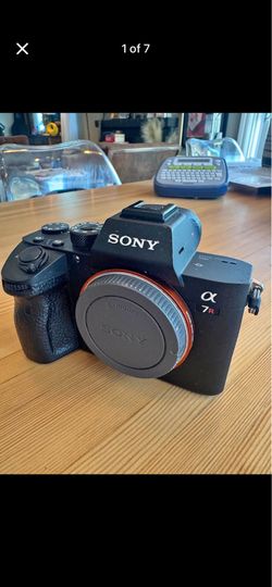 Sony a7riii mirrorless camera