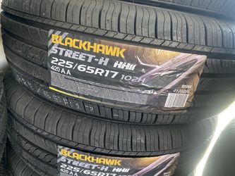 225 65 R 17 Blackhawk $90 Each
