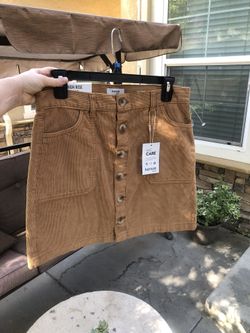 The Cutest Corduroy Skirt
