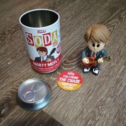 Marty McFly Glitter Chase Soda Funko