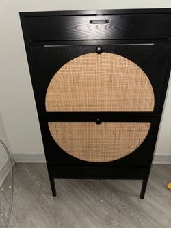 Vintage shoe storage
