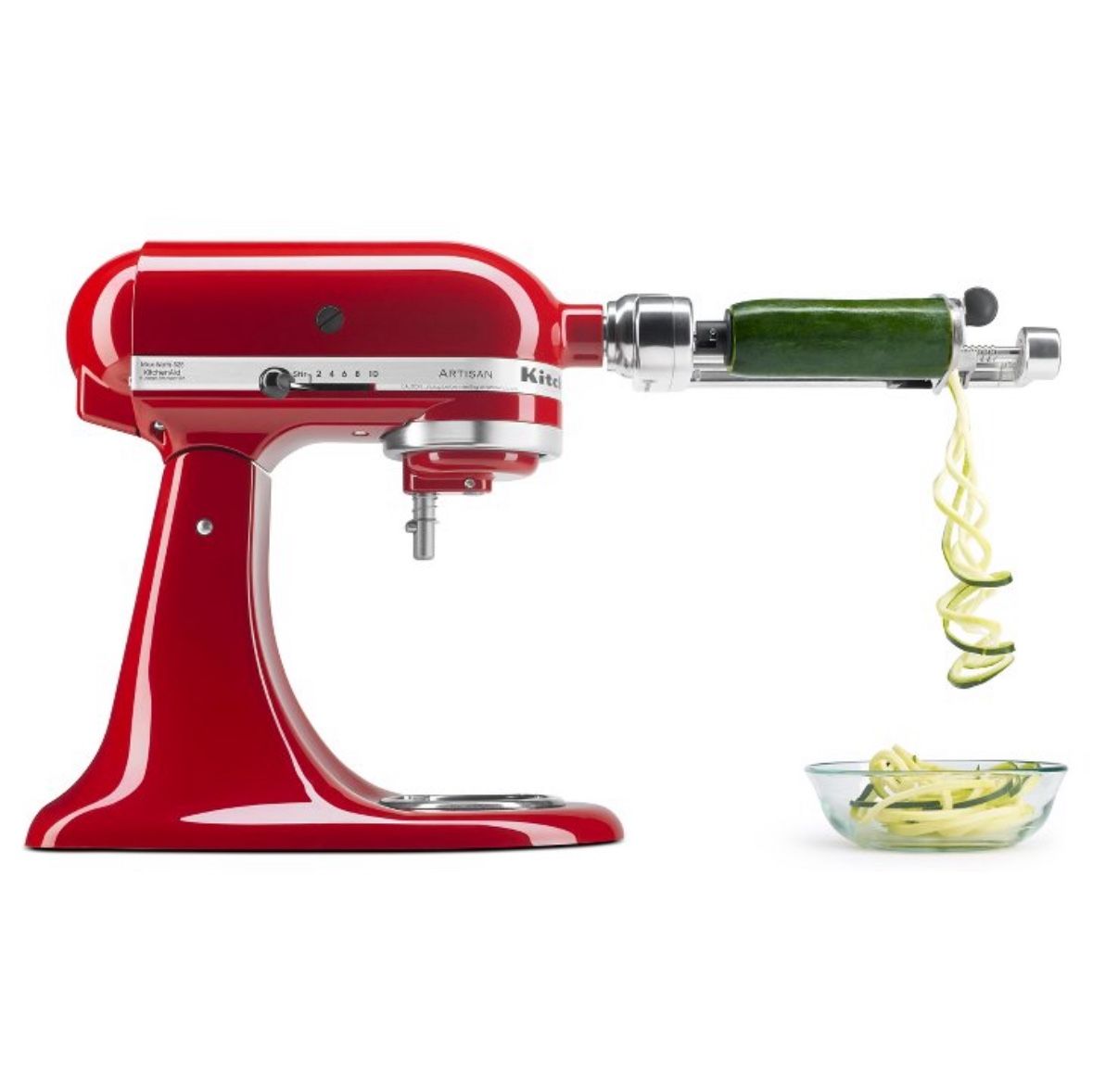 KitchenAid Spiralizer Attachment with Peel, Core and Slice - KSM1APC: Metal Stand Mixer Accessories