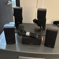 BOSE SPEAKERS CORDS & CONNECTION ONLY 