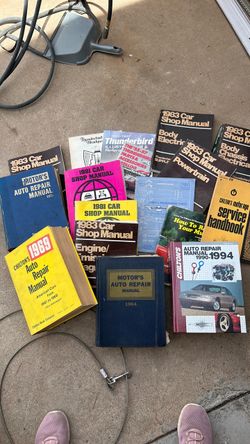 Auto Repair Manuals 1(contact info removed)