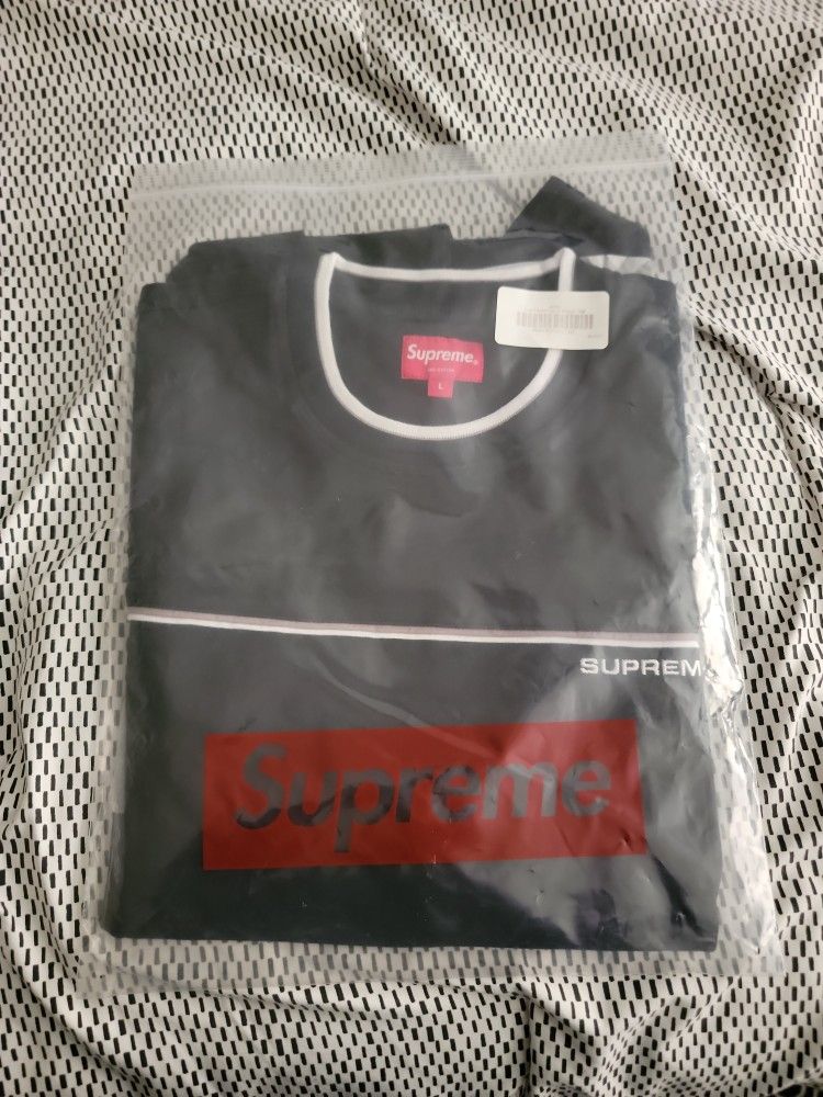 Supreme Contrast Yoke Pique Top