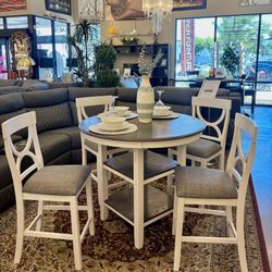 Dining Table With 4 Chairs 