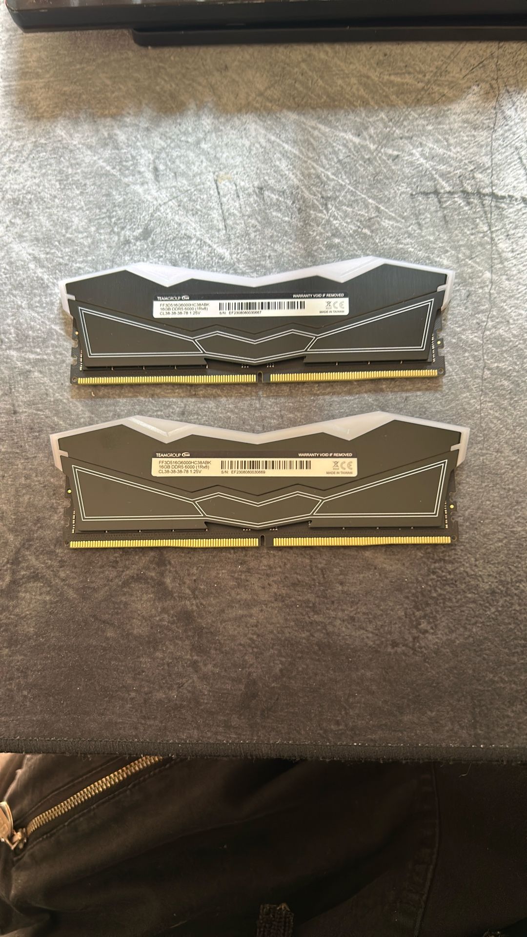 T-Force Delta DDR5 6000 RGB Ram