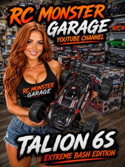 ARRMA Talion EXB brushless electric 6s RC speed truck brand new 75 mph out of the box