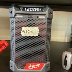 Milwaukee M12 Bluetooth Radio  (Tool-Only) $120