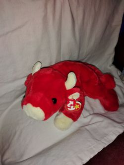 The Red bull TY beanie baby