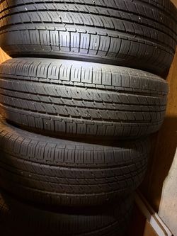 Machillen 4 tires like new on rims from Mk 4 Jetta!!