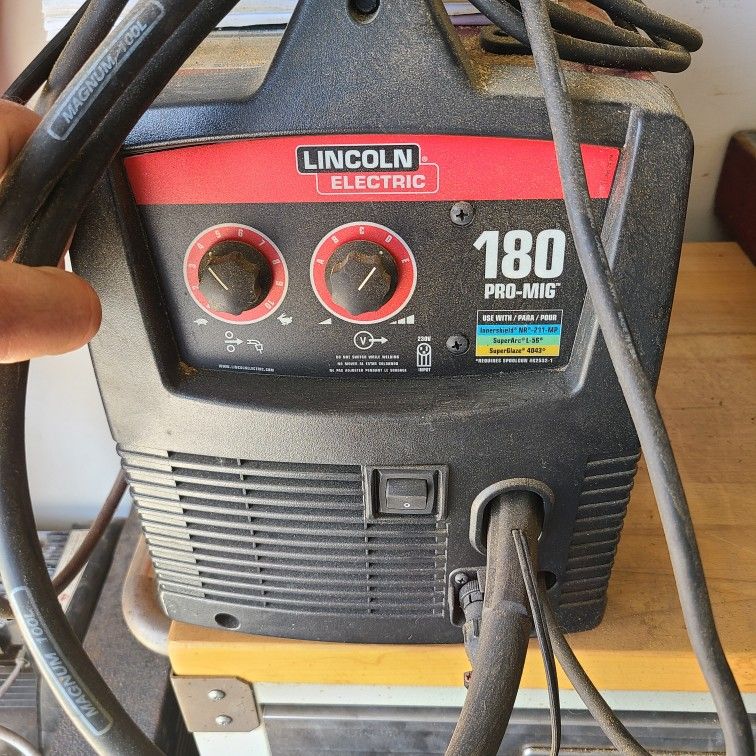 Lincoln Mig Welder 180 Pro Mig