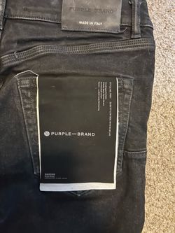 Purple jeans