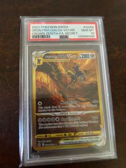 PSA 10 2023 POKEMON SWORD AND SHIELD CROWN ZENITH | SECRET