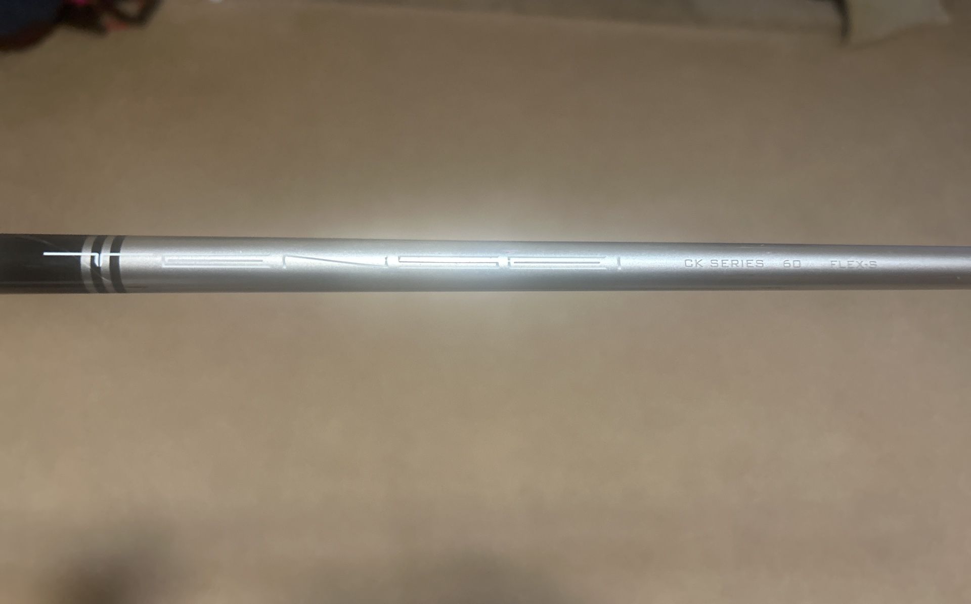 Tense graphite 60 g stiff shaft