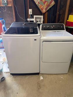 New Samsung washer and dryer
