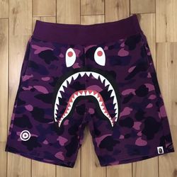 Bape Camo Purple Shorts