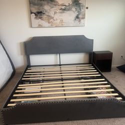 King Size Bed frame With Storage 