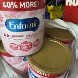 Enfamil AR 27.4oz Can 4 Available Sell Or Trade For Enfamil 12oz Cans 