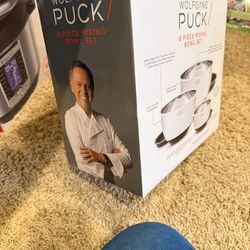 Wolfgang Puck 6-Piece Mixing Bowl Set