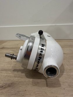 KitchenAid Classic Stand Mixer Motor Head White For Parts Repair No Bowl