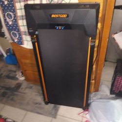 BestGod Incline Under Desk Treadmill 330lbs Capacity,