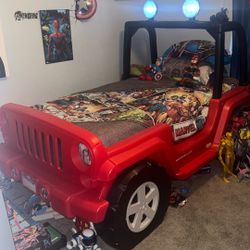 Kids Jeep Twin Size Bed