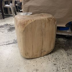 Home decor Modern organic 100% Oak Wood Stump