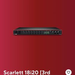 Scarlett 18i20 3rd Gen