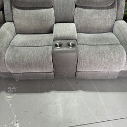 Loveseat Power Recliner 