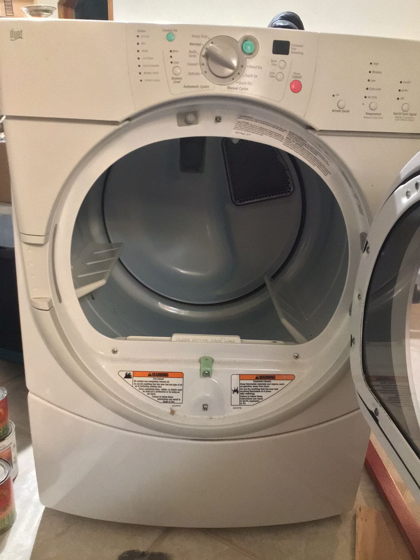 Whirlpool Duet Electric Dryer